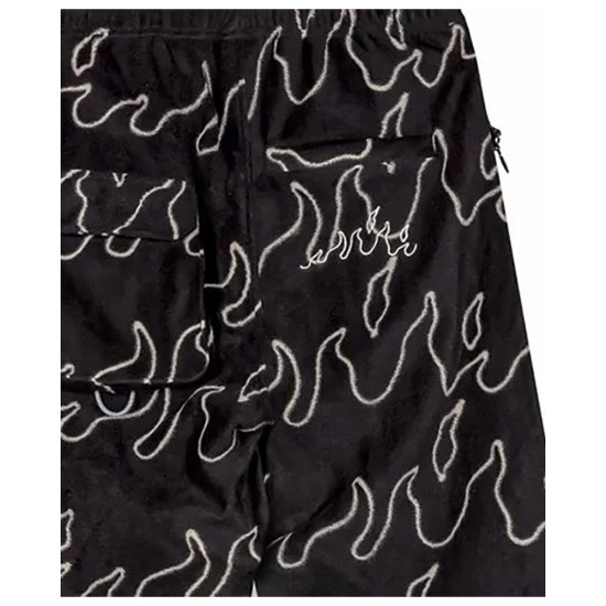 Grimey Ανδρικό παντελόνι φόρμας Voodoo Child Polar Fleece Track Pants